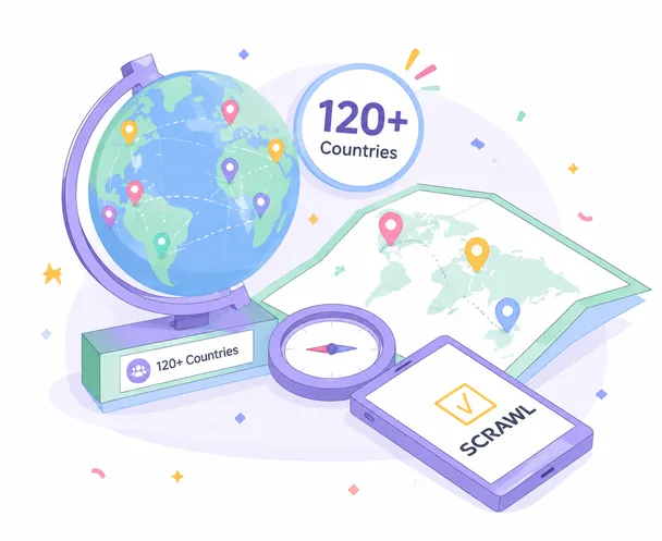 Global teams illustration